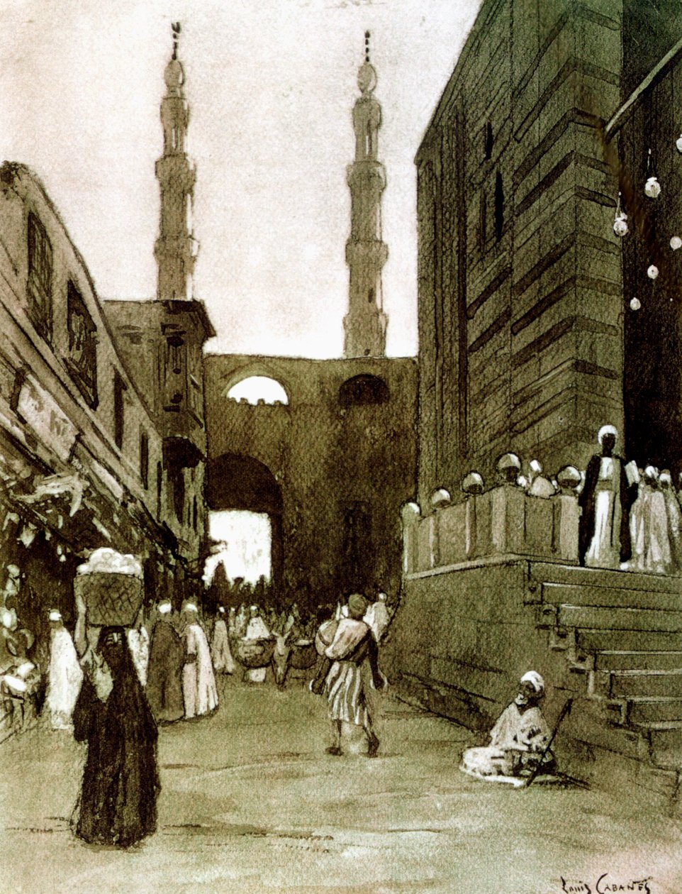 Bab El Fotouh, Biografie, Egypt, 1928 od Louis Cabanes