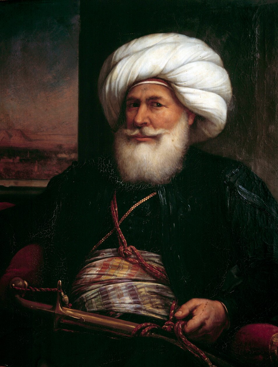 Portrét Muhammada Ali Pasha od Louis Charles Auguste Couder