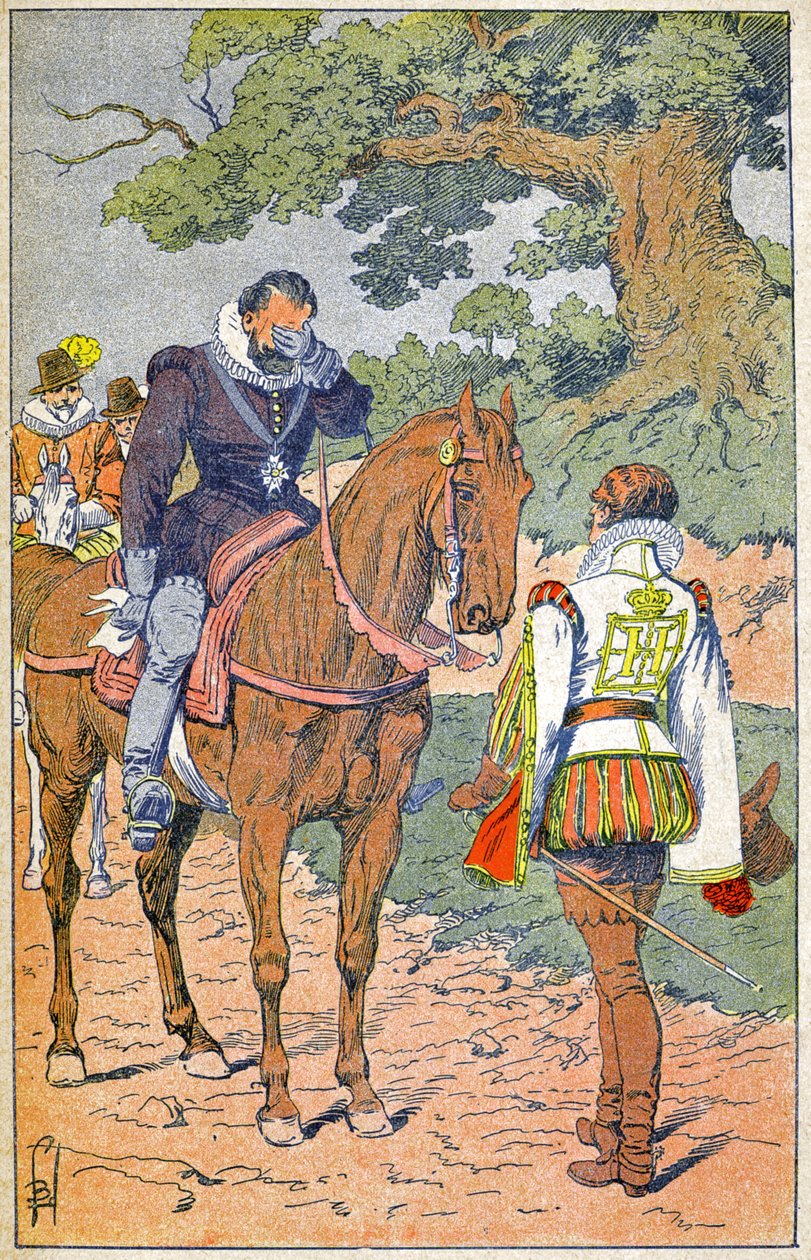 Jindřich IV od Louis Charles Bombled