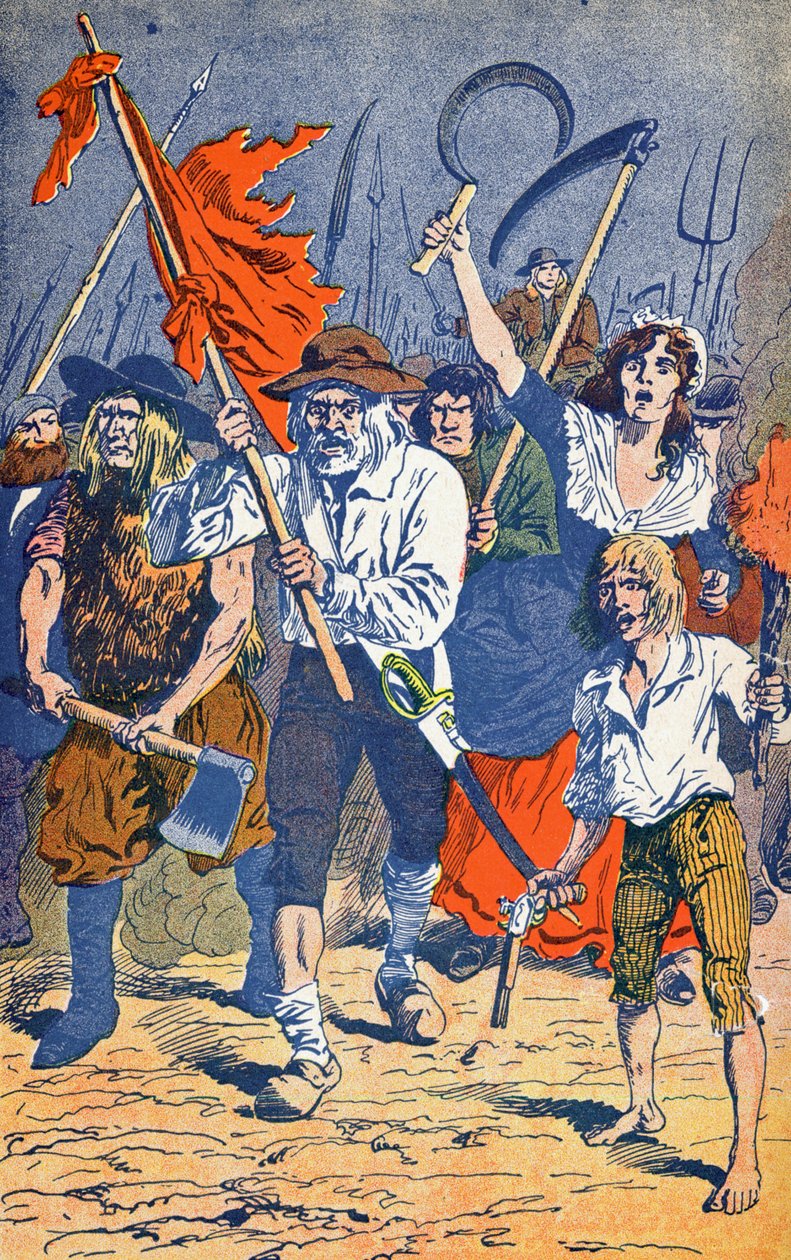 Selské povstání před Francouzskou revolucí od Louis Charles Bombled