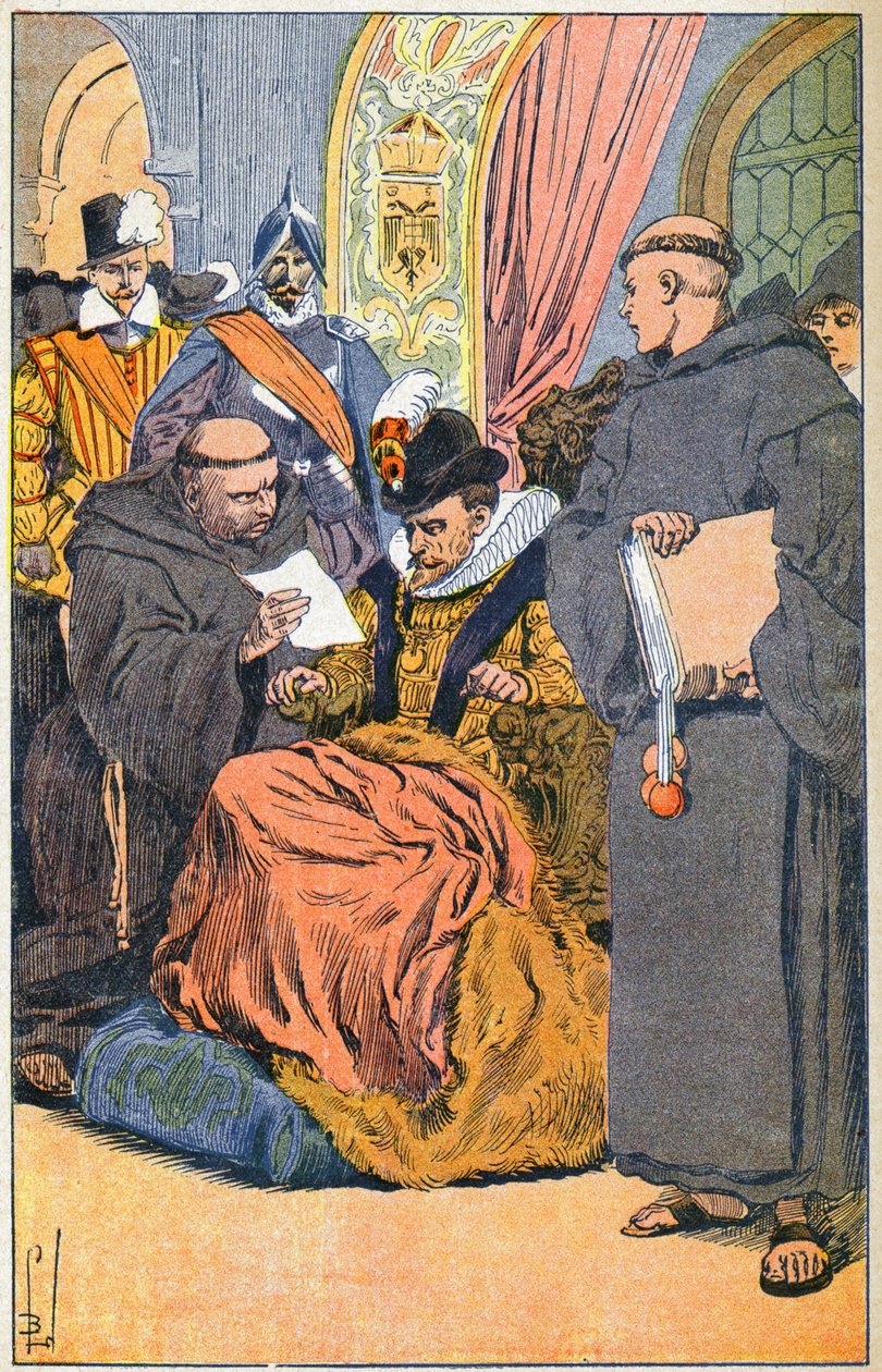 Filip II Španělský a jezuité od Louis Charles Bombled