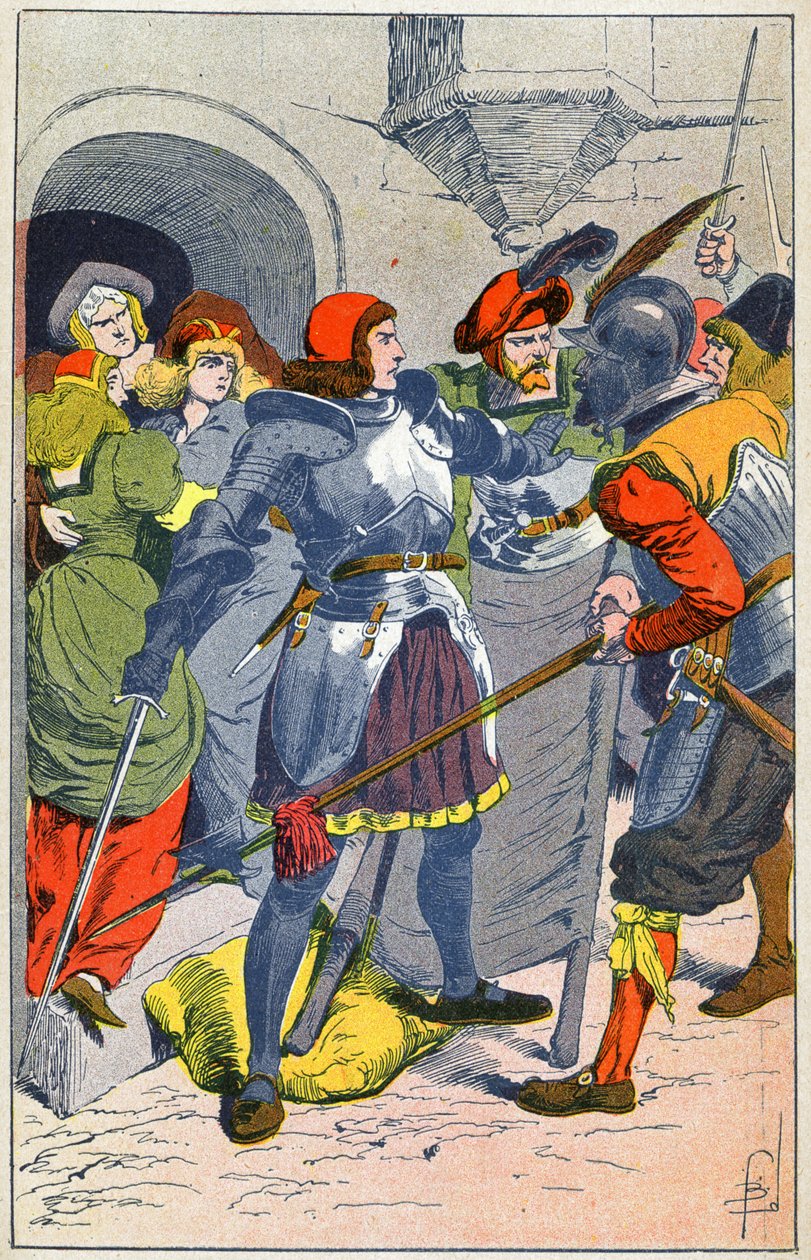 Rytíř Bayard od Louis Charles Bombled