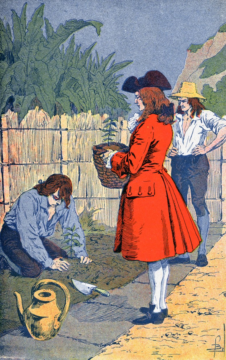 Rytíř z Clieux představuje kavárnu od Louis Charles Bombled