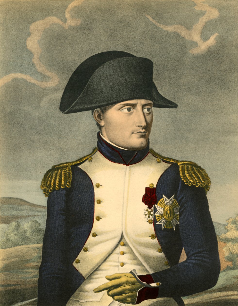 Napoleon Veliký, císař francouzský, král italský, c1806, 1921. od Louis Charles Ruotte