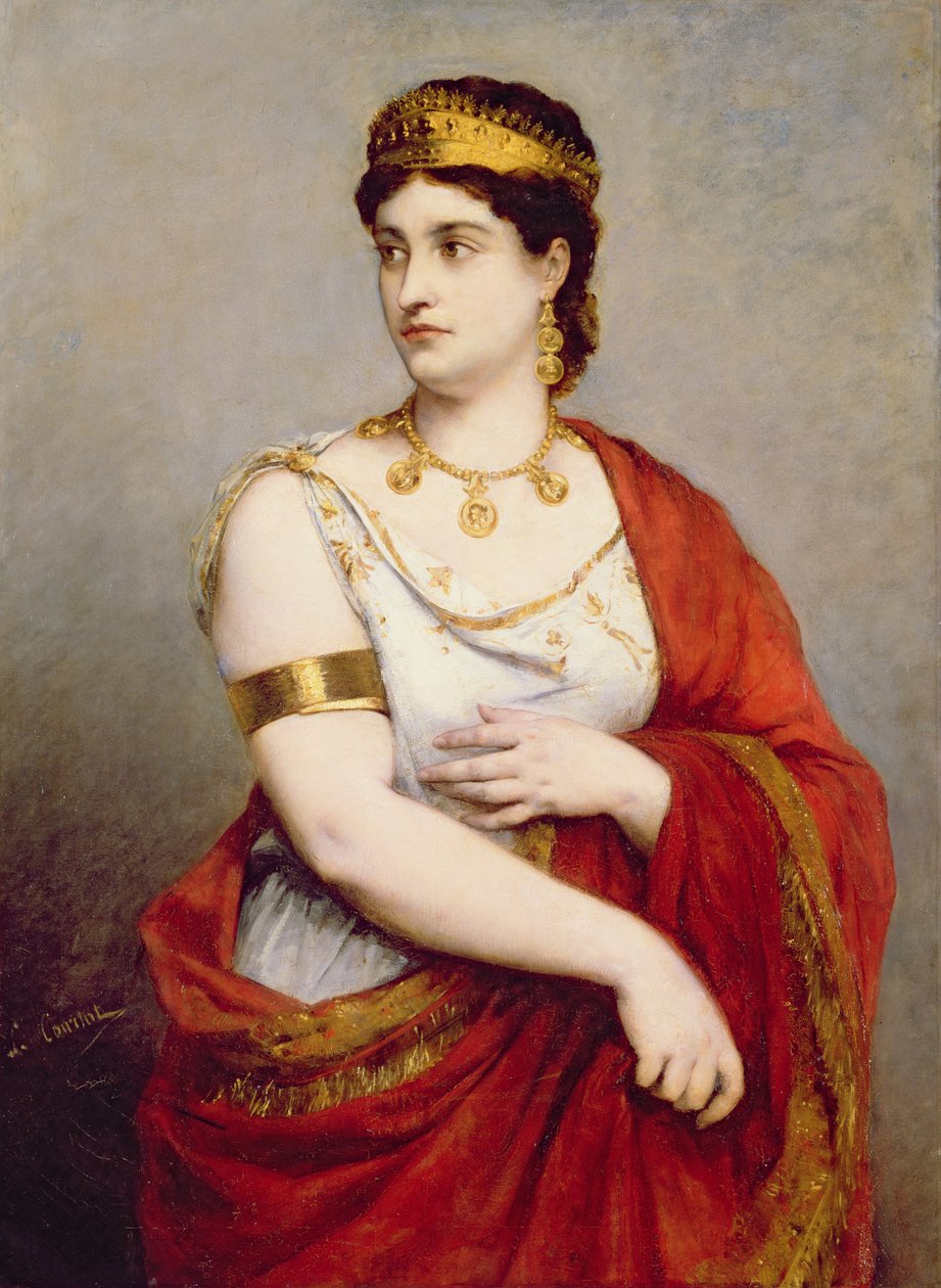 Portrét mademoiselle George (1787-1867) od Louis Courtat