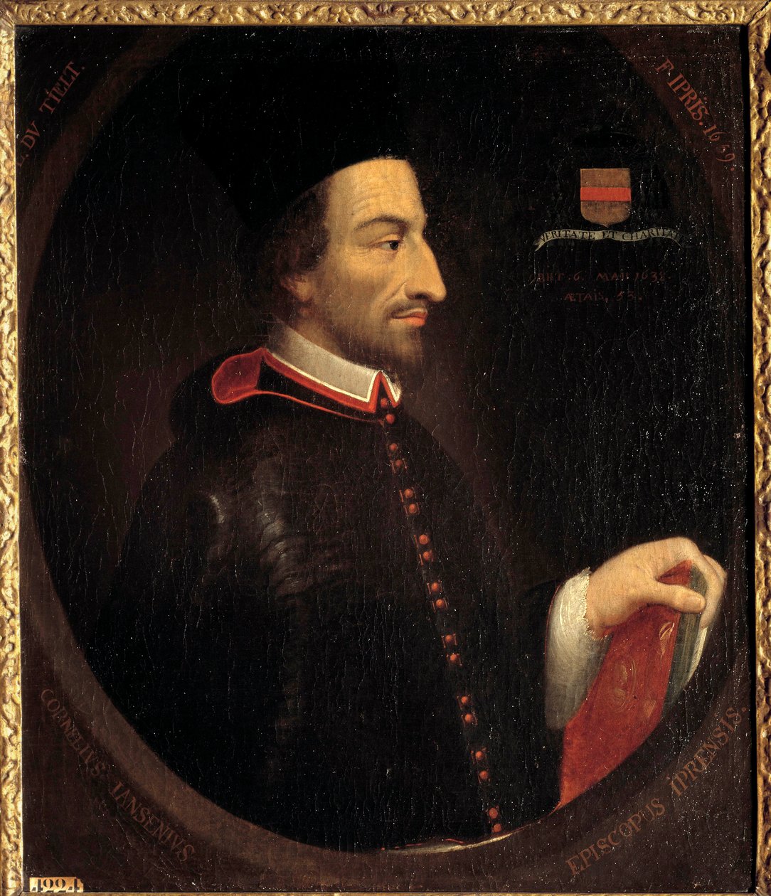 Portrét Cornelia Jansena, dit Jansenius””, Eveque d