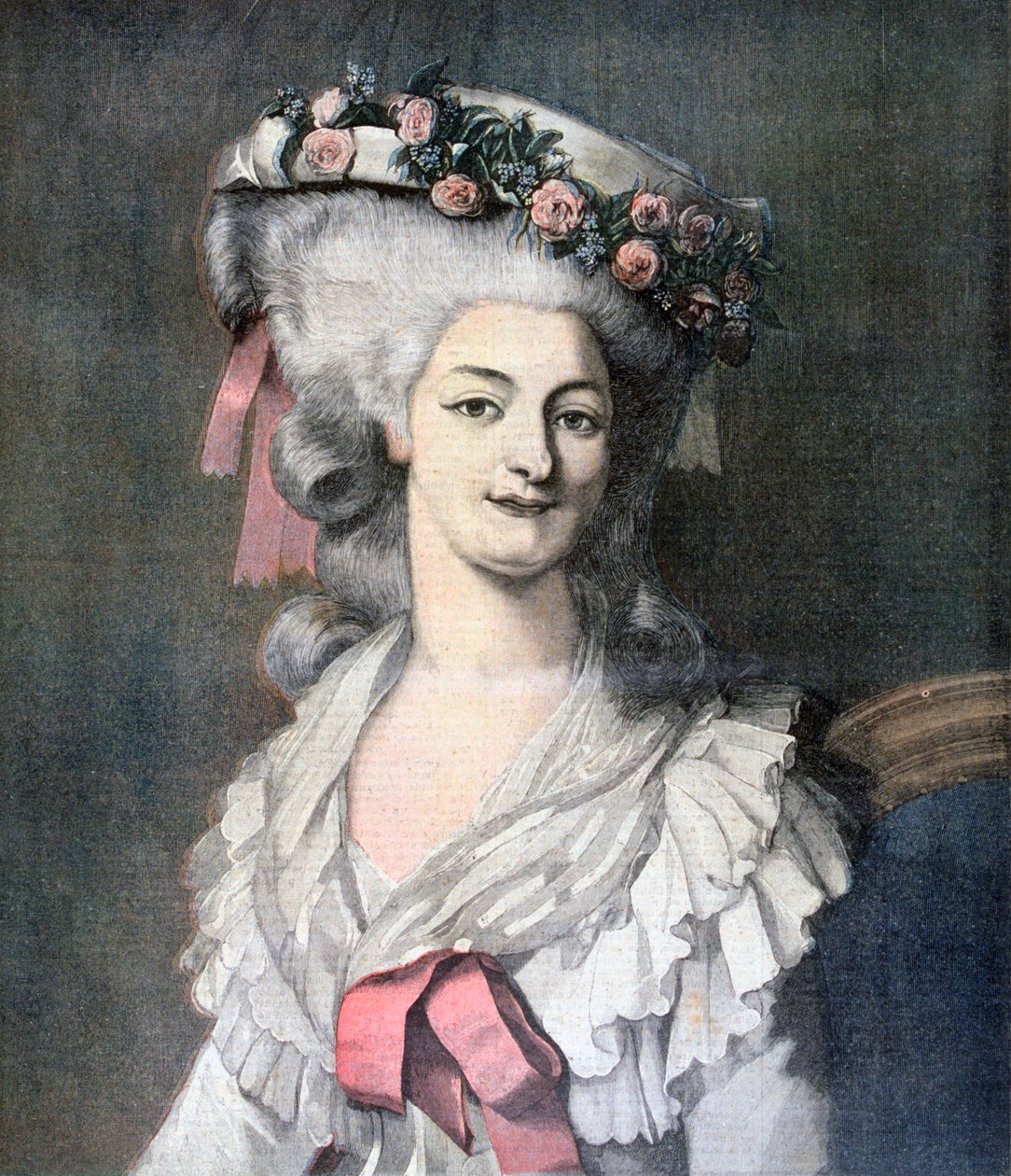 Marie-Louise, princezna z Lamballe, 1892 od Louis Edouard Rioult