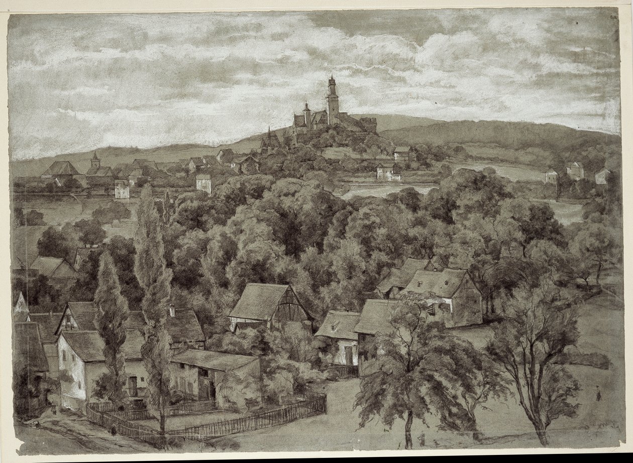 Pohled na Kronberg od Louis Eysen