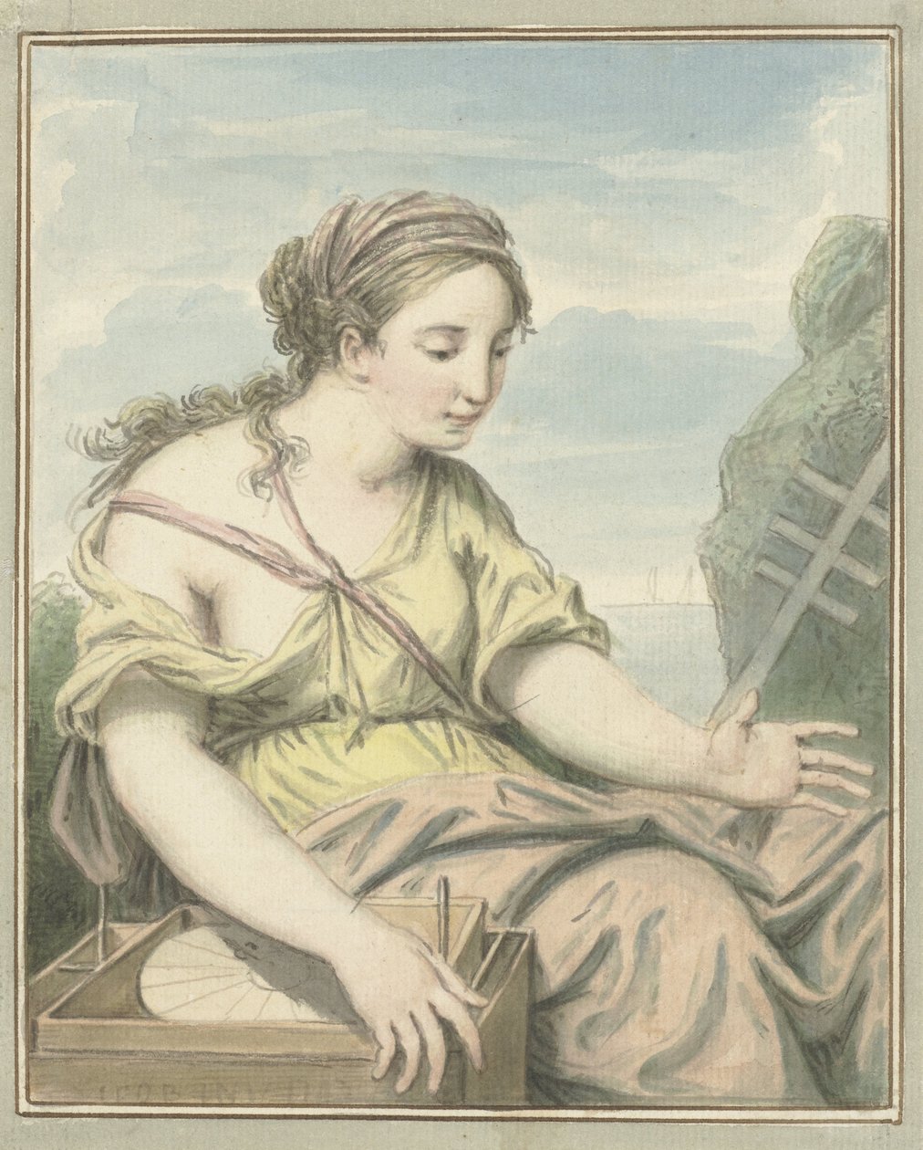 Námořní od Louis Fabritius Dubourg