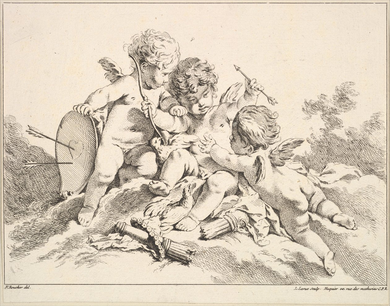 Vzduch. od Louis Felix de la Rue