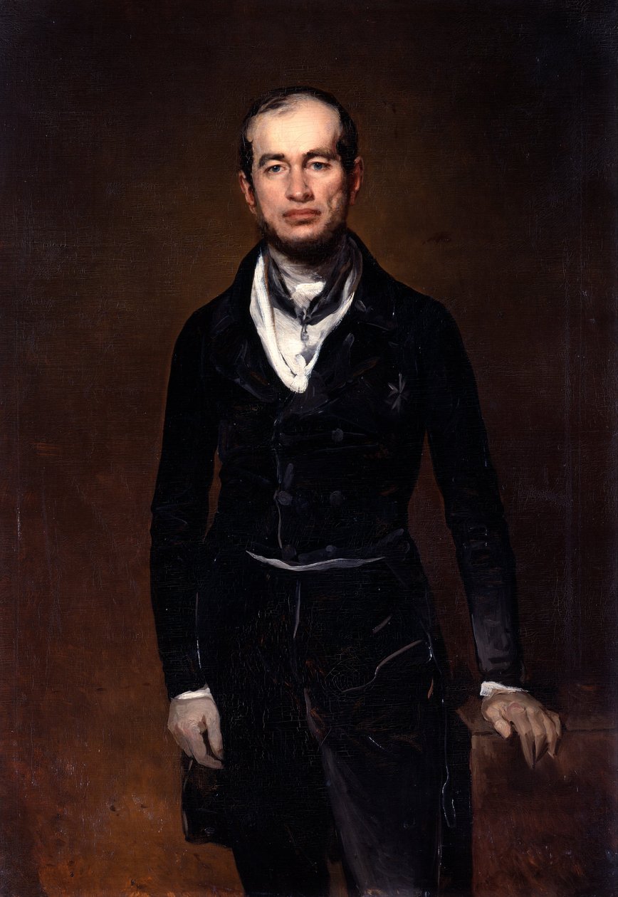 Portrét komorníka hraběte Julia Zech-Burkersroda, 1841 od Louis Ferdinand von Rayski