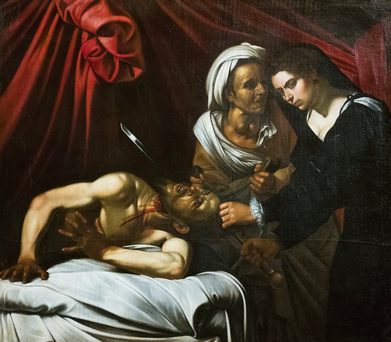 Judith usekne hlavu Holofernesovi od Louis Finsonius or Finson