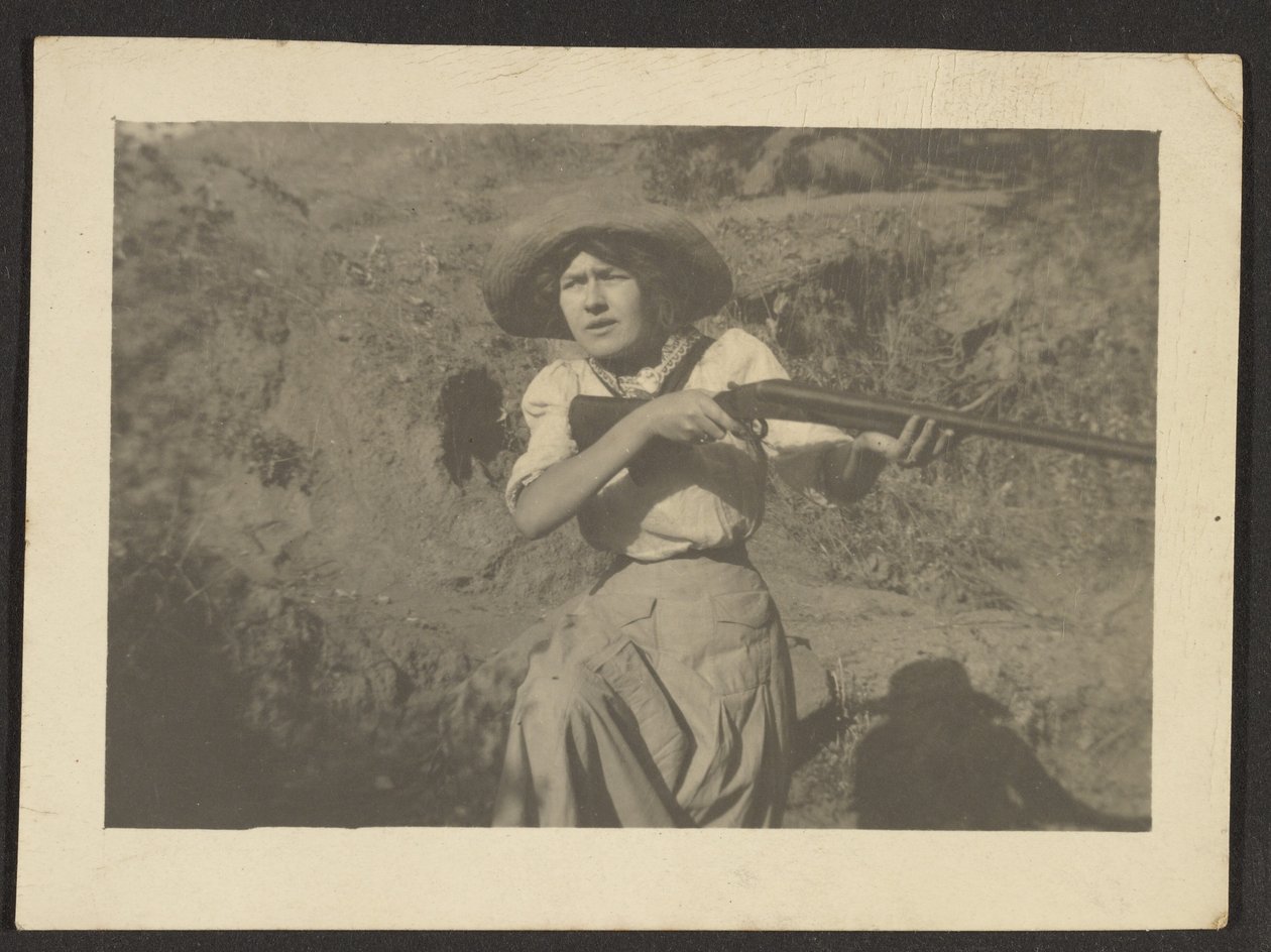 [Florence s pistolí] od Louis Fleckenstein