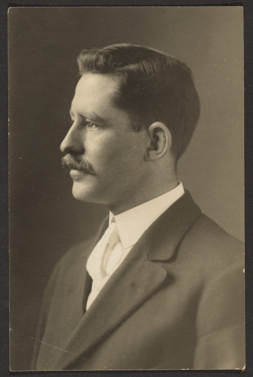 [Muž s bílou kravatou] od Louis Fleckenstein