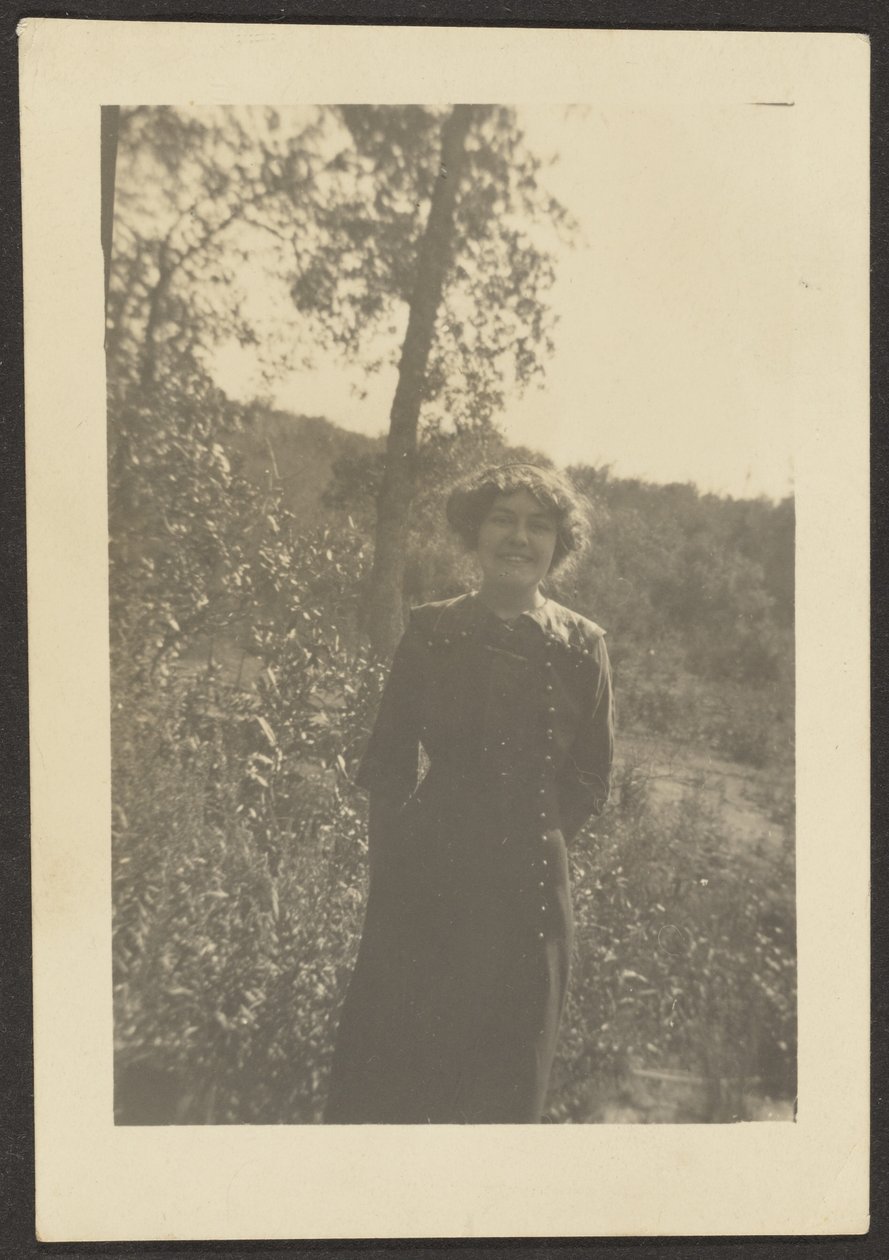 [Portrét Florence venku] od Louis Fleckenstein