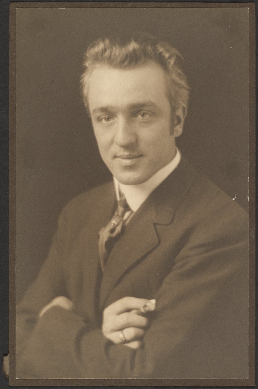 [Portrét muže s doutníkem] od Louis Fleckenstein