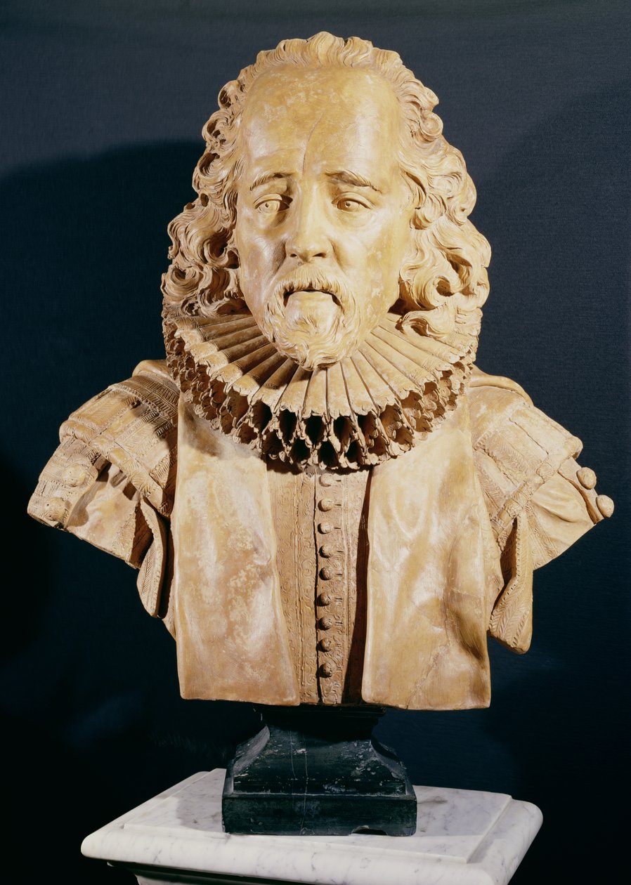 Sir Francis Bacon (1562-1626) vikomt St. Albans (mramor) od Louis Francois Roubillac