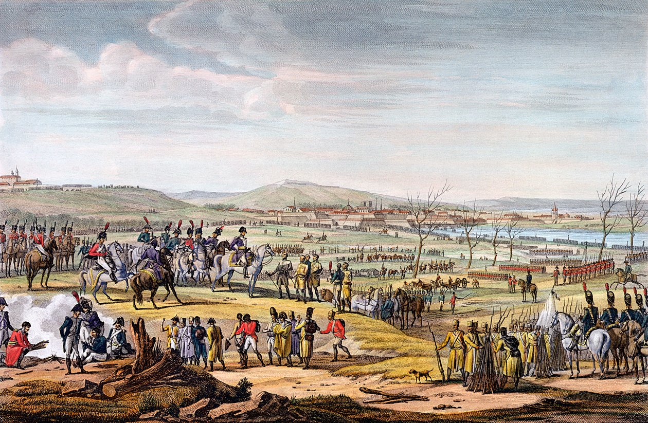 Bitva u Ulmu, Německo, 17. října 1805 od Louis Francois Couche