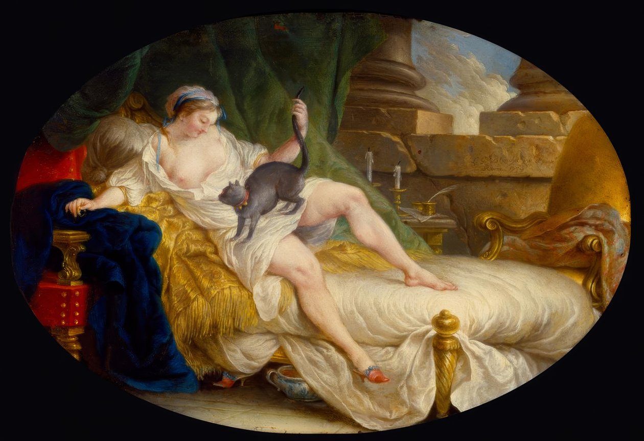 L.G.Blanchet, Julie zjišťuje, že byla opuštěna / 1759 od Louis Gabriel Blanchet