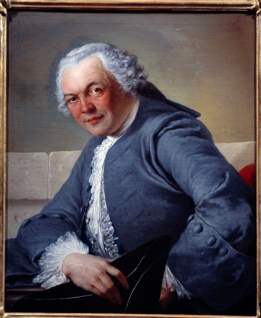 Portrét pana Tolozana. Obraz Louis Gabriel Blanchet (1701-1772) od Louis Gabriel Blanchet