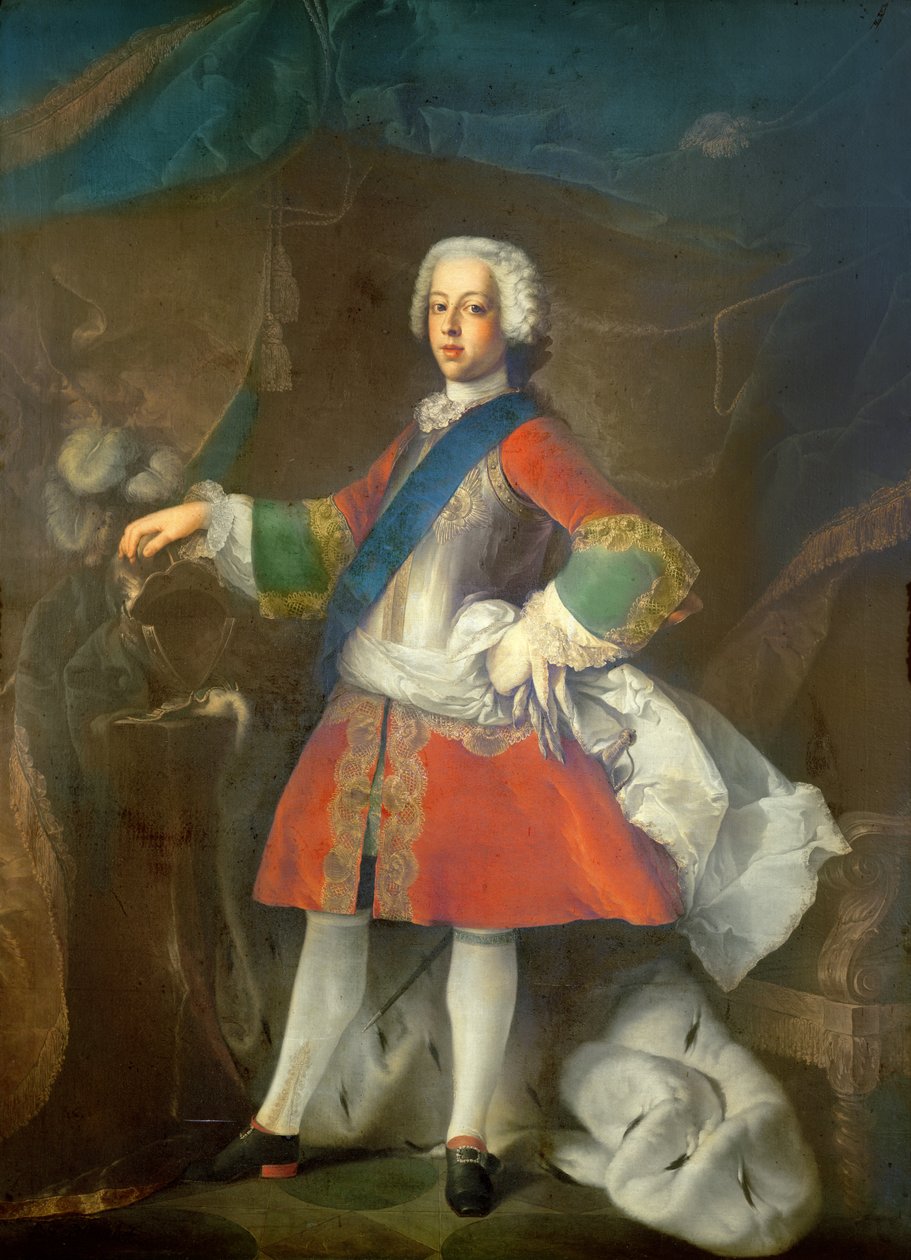 Princ Charles Edward Louis Philip Casimir Stuart od Louis Gabriel Blanchet