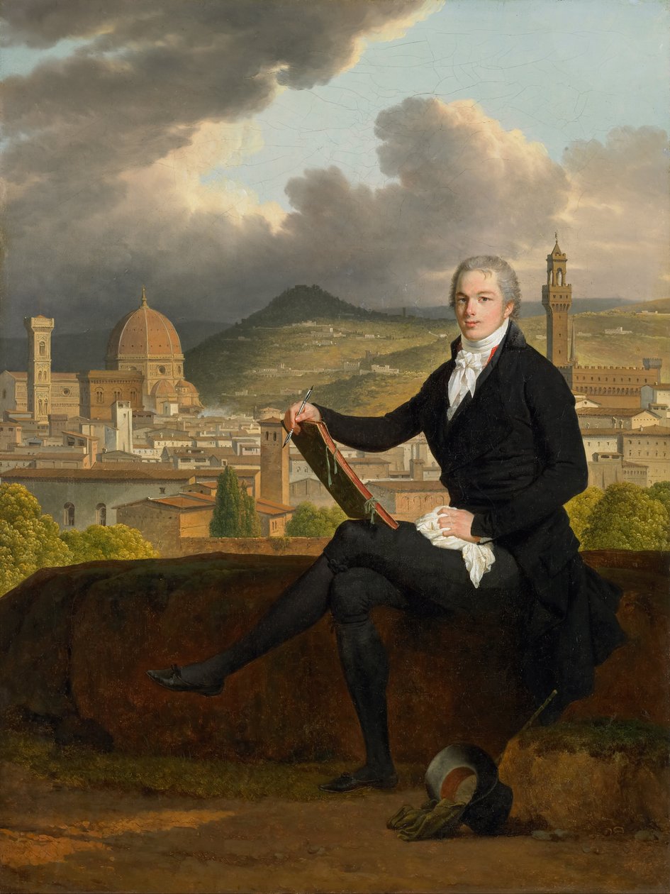Portrét Dr. Thomase Penrose (1769-1851) od Louis Gauffier