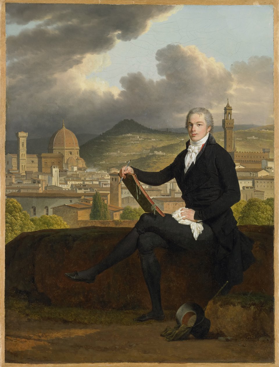 Portrét Dr. Thomase Penrose, 1798 od Louis Gauffier