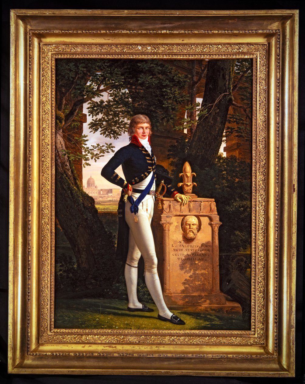 Portrét prince Augusta Fredericka, pozdějšího vévody ze Sussexu (olej na plátně) od Louis Gauffier
