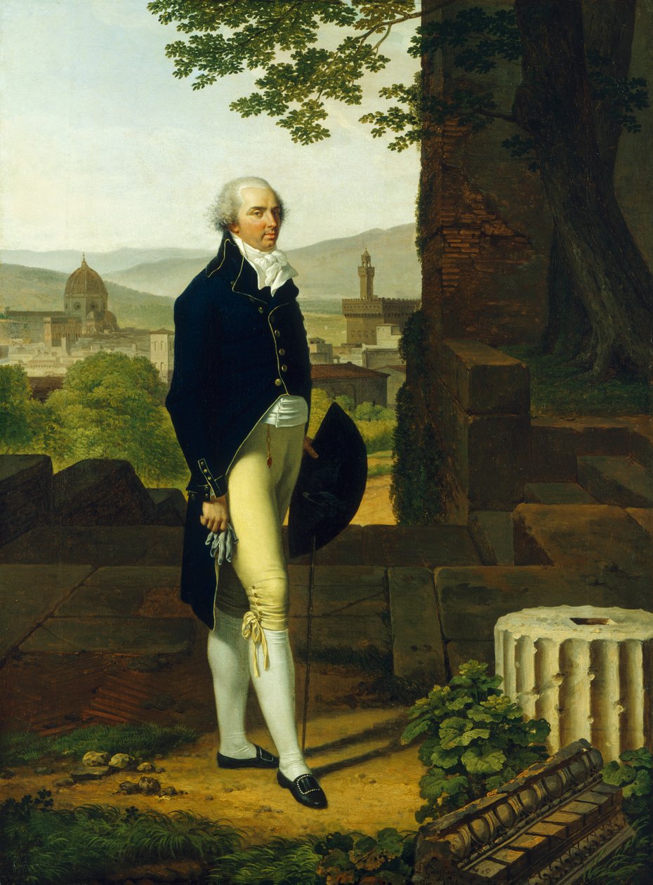 Portrét sira Godfreye Vassalla Webstera Bt, 1794 od Louis Gauffier