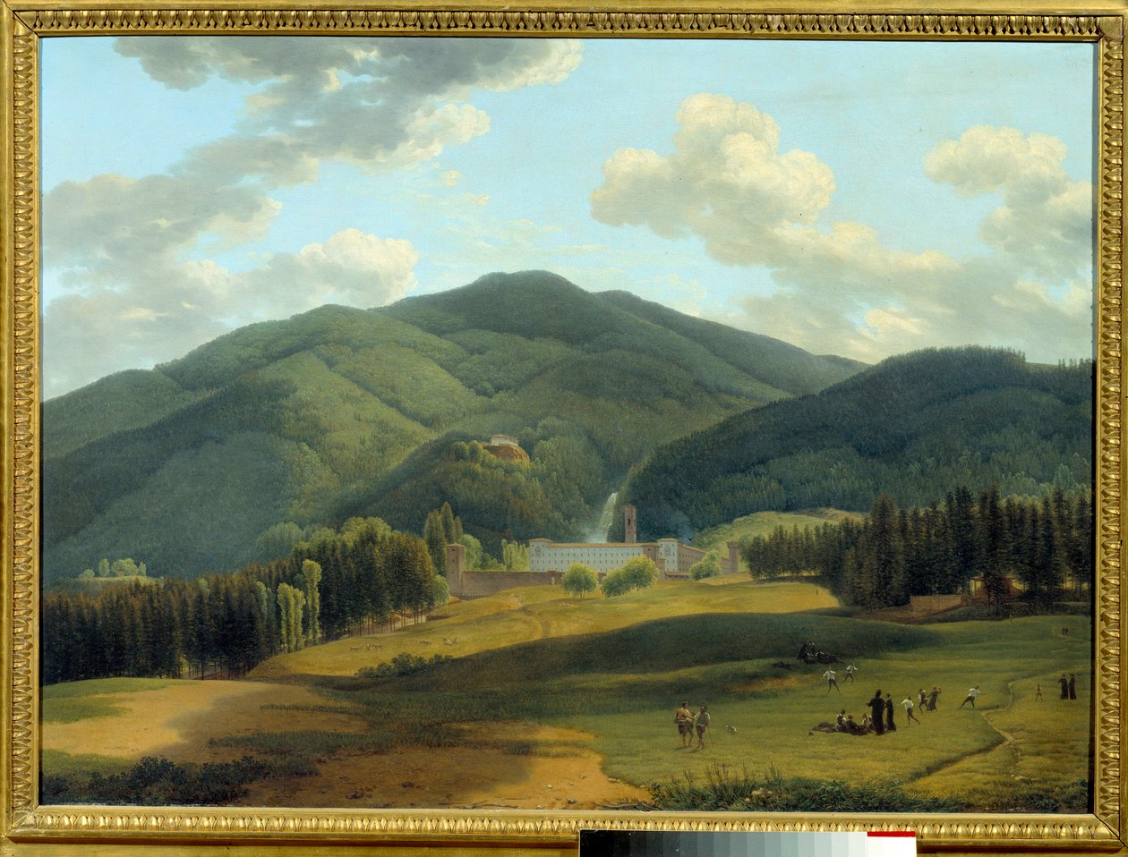 Opatství Vallambrosa. Obraz Louise Gauffiera (1761-1801) od Louis Gauffier