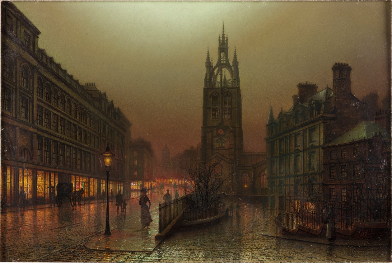 St Nicholas Street, Newcastle upon Tyne, 1902 od Louis Grimshaw