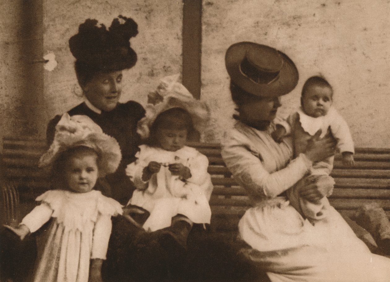 Ženy a děti, 1937 od Louis Guichard