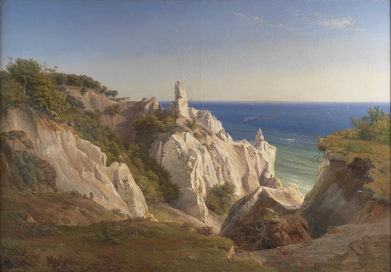 Útesy ostrova Møn od Louis Gurlitt