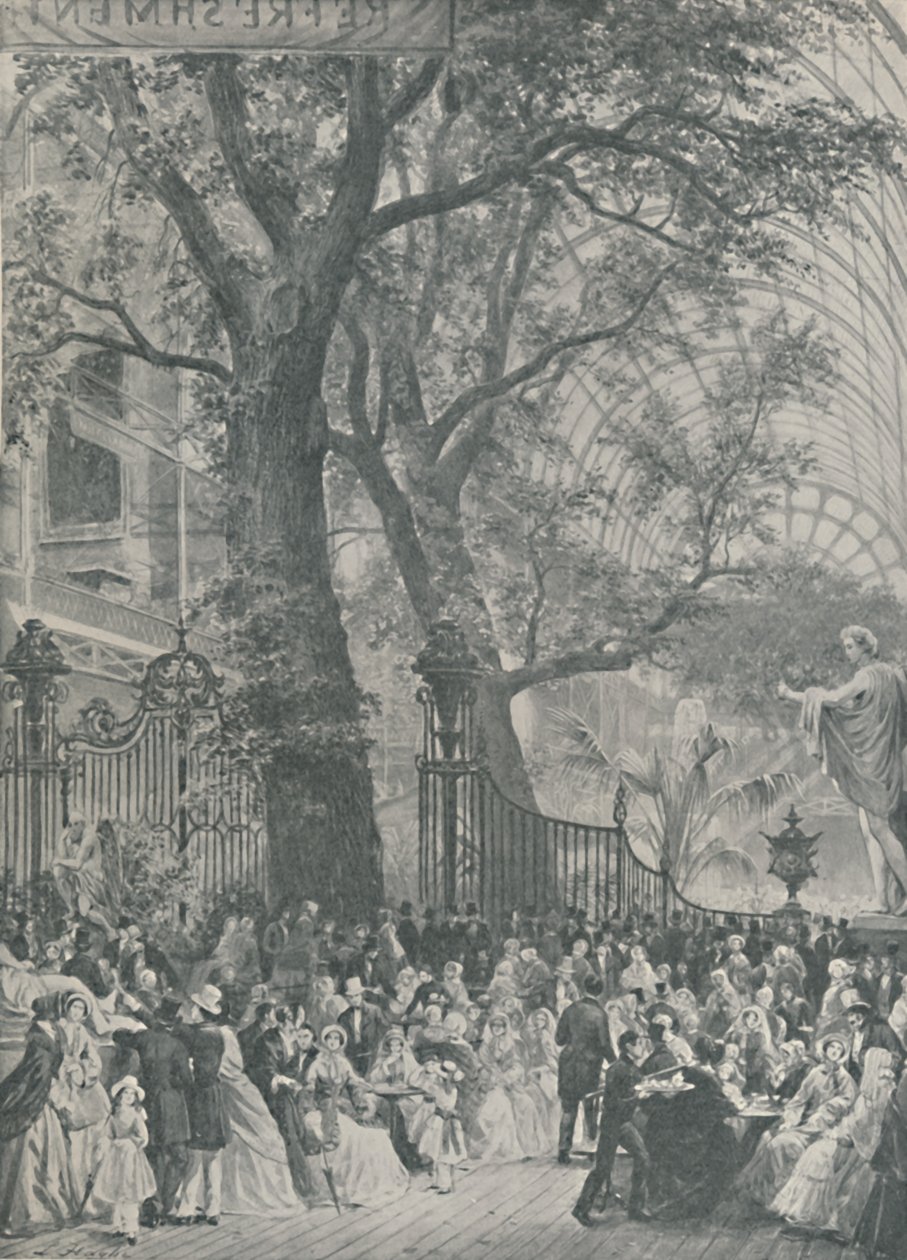 Na velké výstavě, 1851, 1920 od Louis Haghe