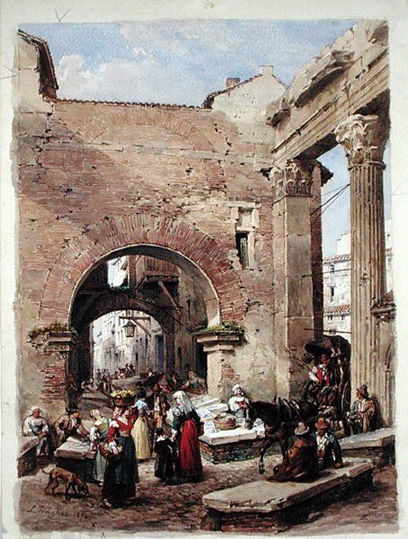 Rybí trh v Portico d
