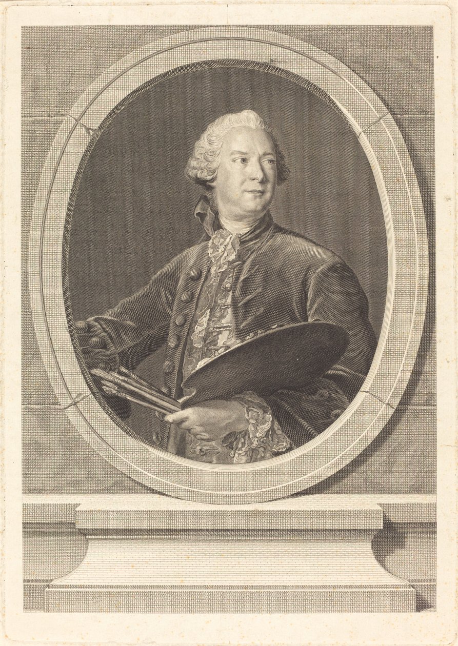 Louis Tocque od Louis Jacques Cathelin after Jean Marc Nattier