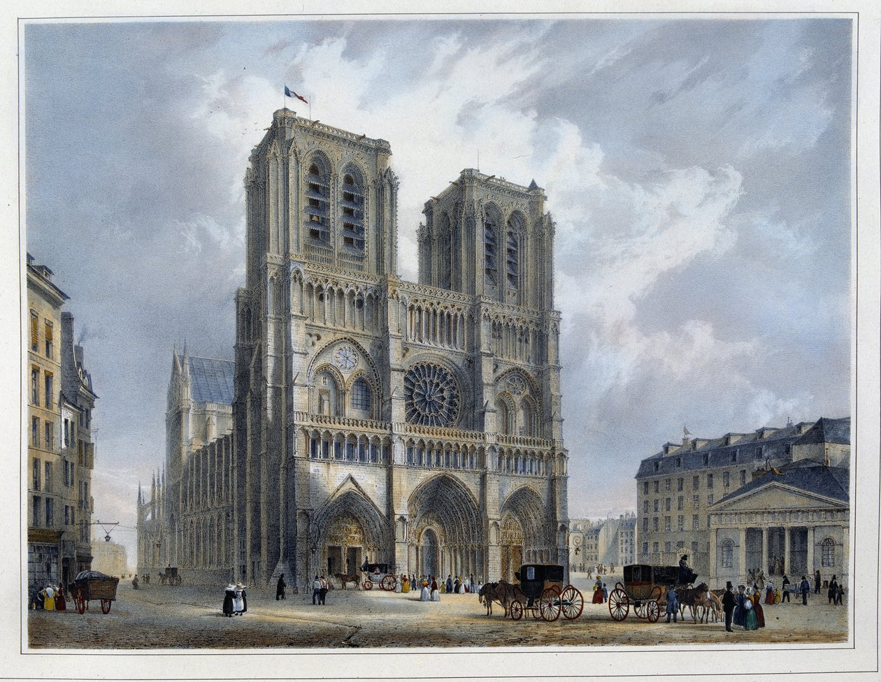 Soud Notre-Dame - od Arnouta od Louis Jules Arnout