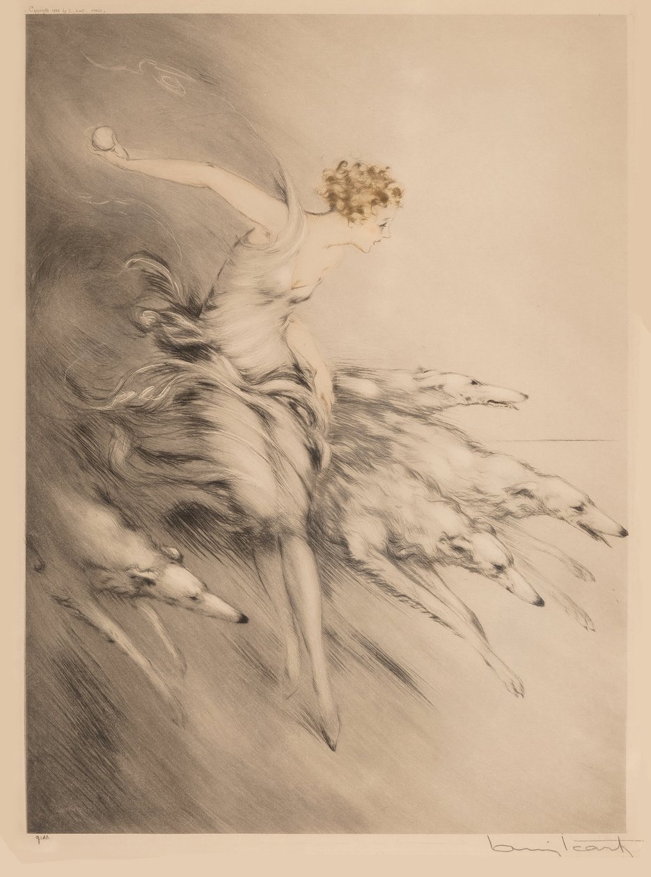 Moose, 1928. od Louis Justin Laurent Icart