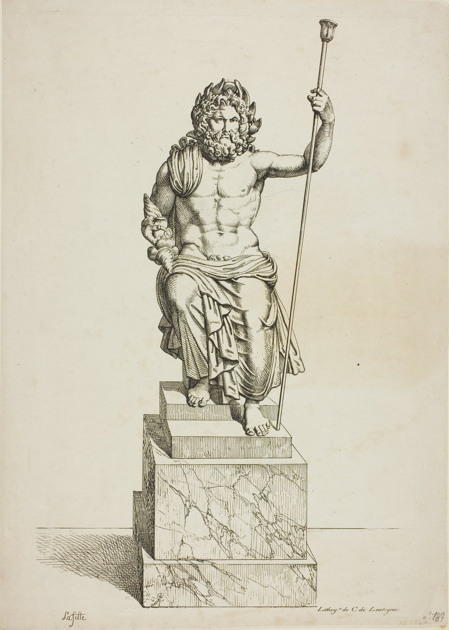 Jupiter ze sbírky M. Denona od Louis Lafitte