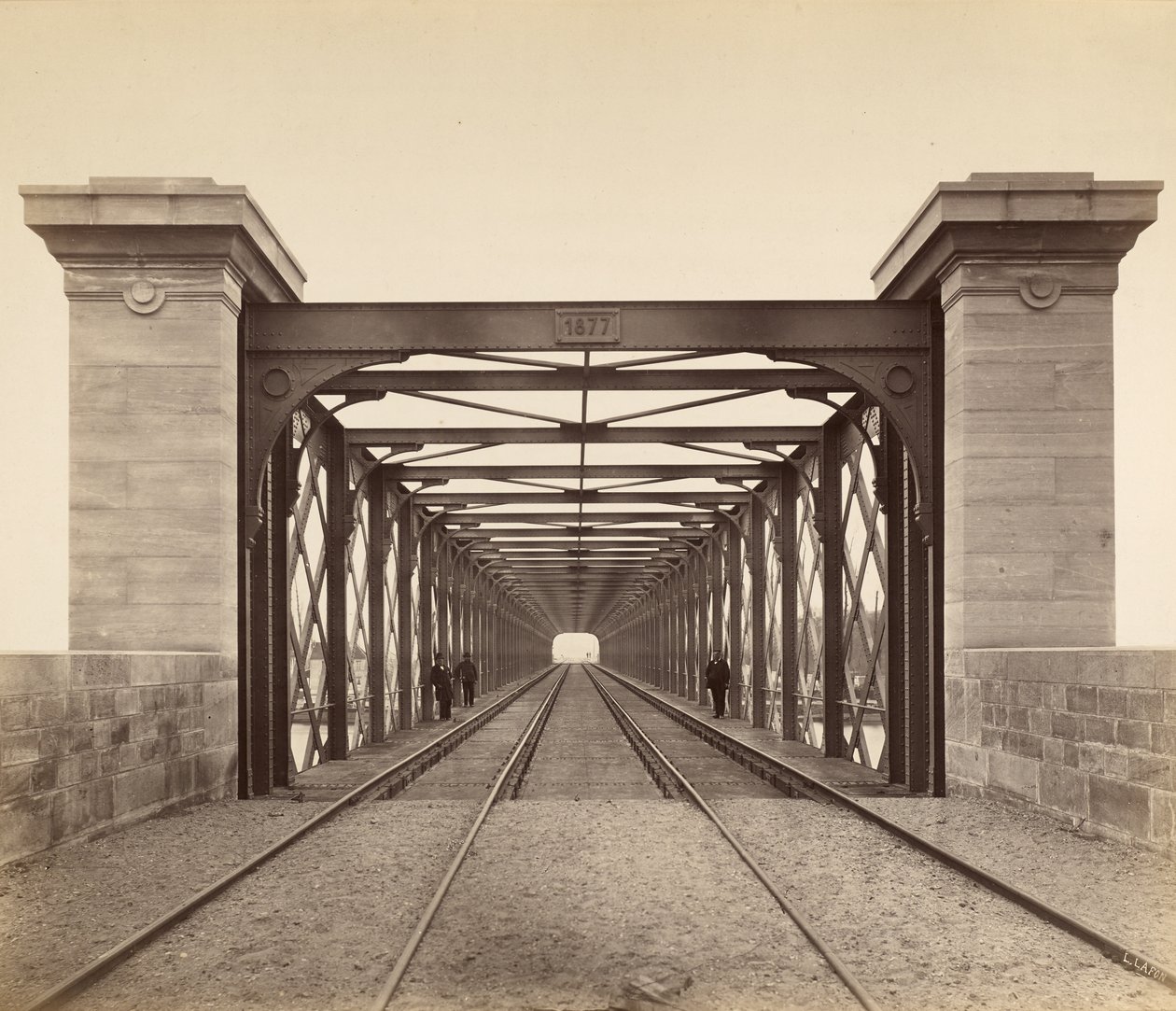 [Železniční viadukt v La Fontaine-des-Eaux, Dinan], 1879-80 od Louis Lafon