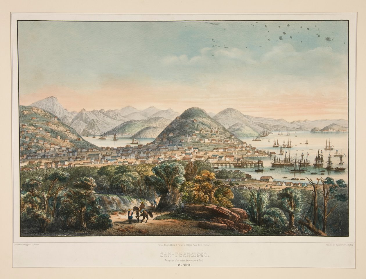 San-Francisco, / Pohled převzat z od Louis Le Breton