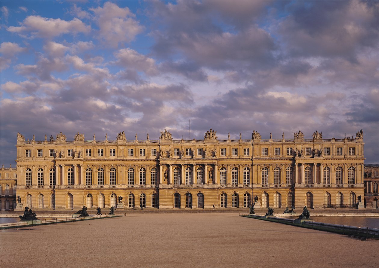Zahradní průčelí středního tělesa zámku, 1668-84 od Louis Le Vau