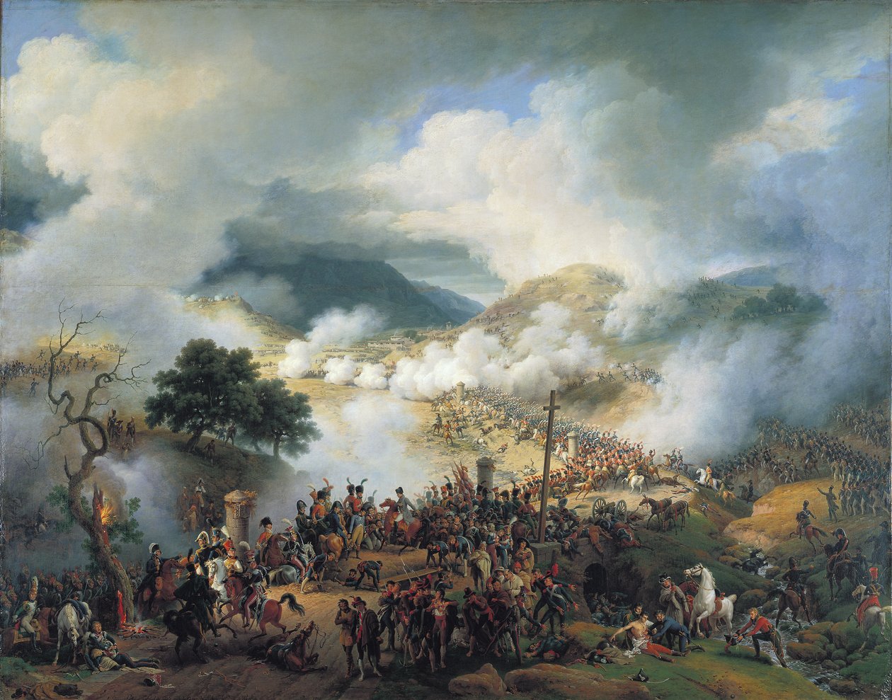 Bitva u Somosierry, 30. listopadu 1808 od Louis Lejeune