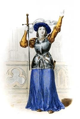 Johanka z Arku, ilustrace z 