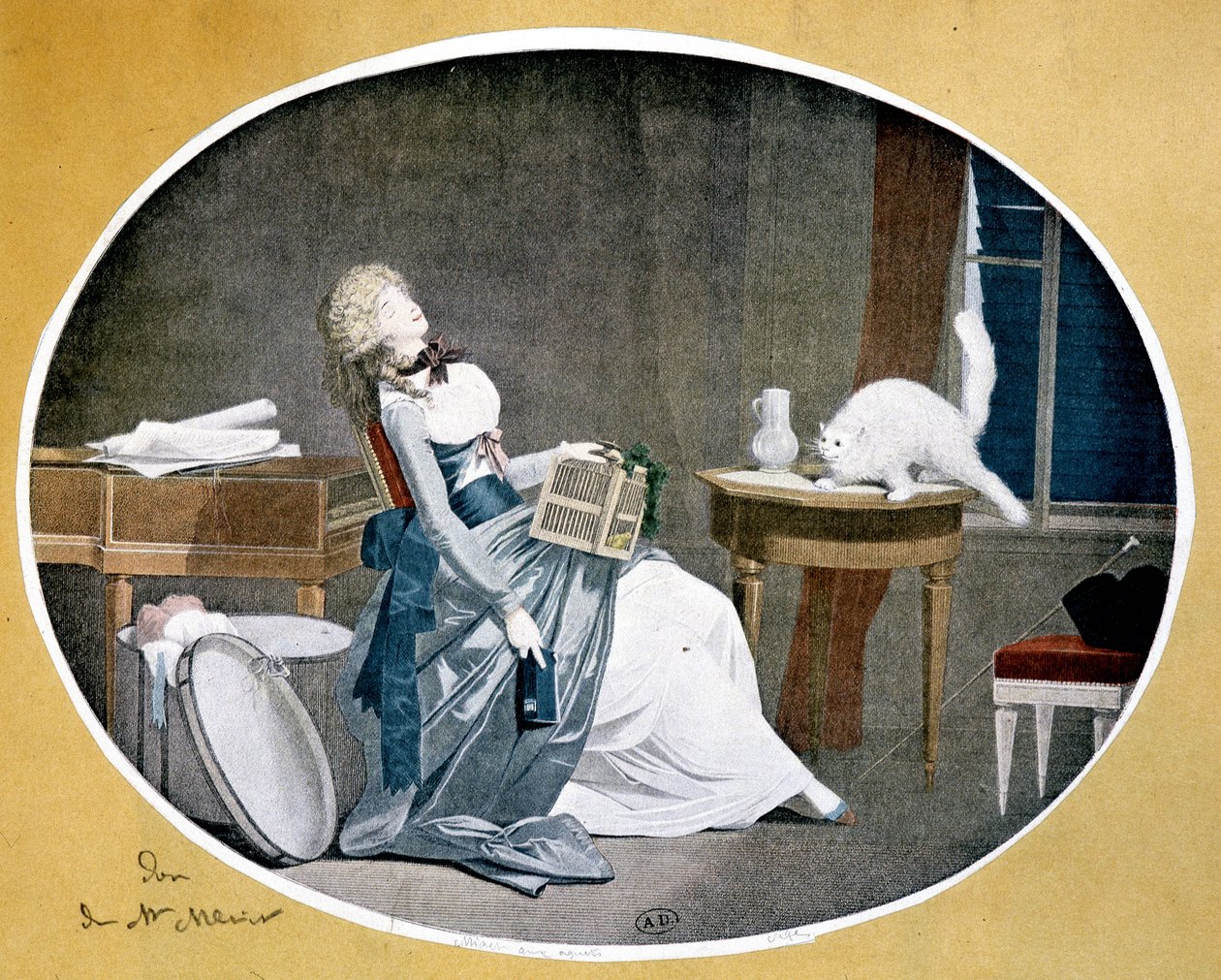 Závěsný od Louis Leopold (after) Boilly