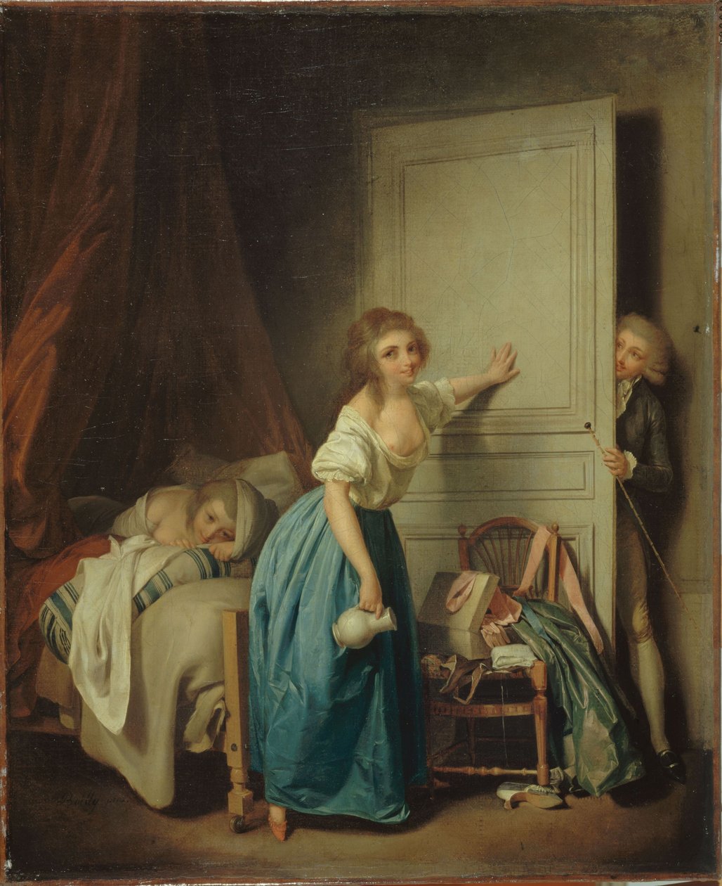 Nediskrétní muž od Louis Leopold Boilly