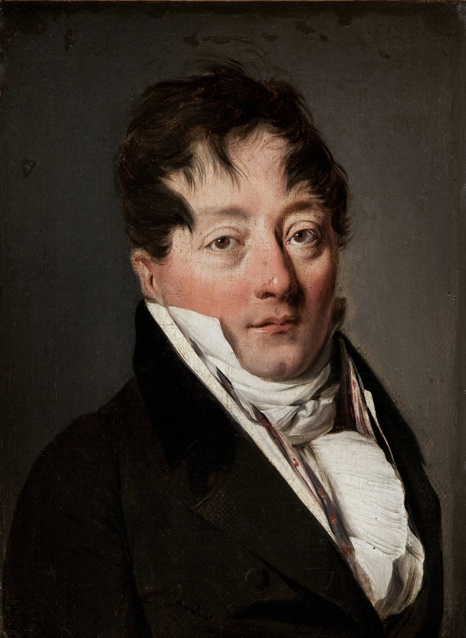 Portrét Alexandra Balthazara Laurenta Grimoda de la Reynière 1758-1837 od Louis Leopold Boilly