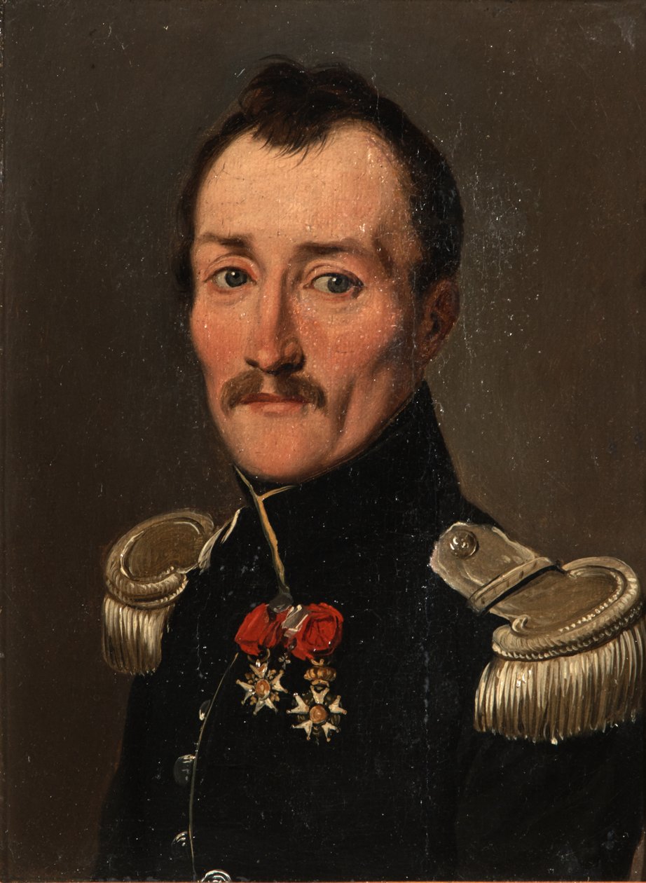 Portrét Gastona de Banyuls de Montferre v uniformě od Louis Leopold Boilly