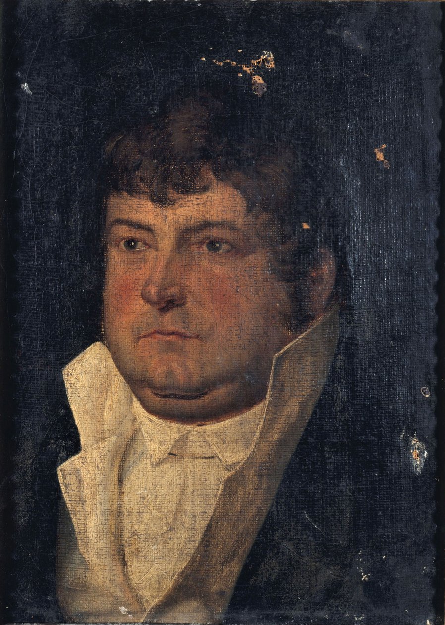 Portrét Georgese Cadoudala (1771-1804) od Louis Leopold Boilly