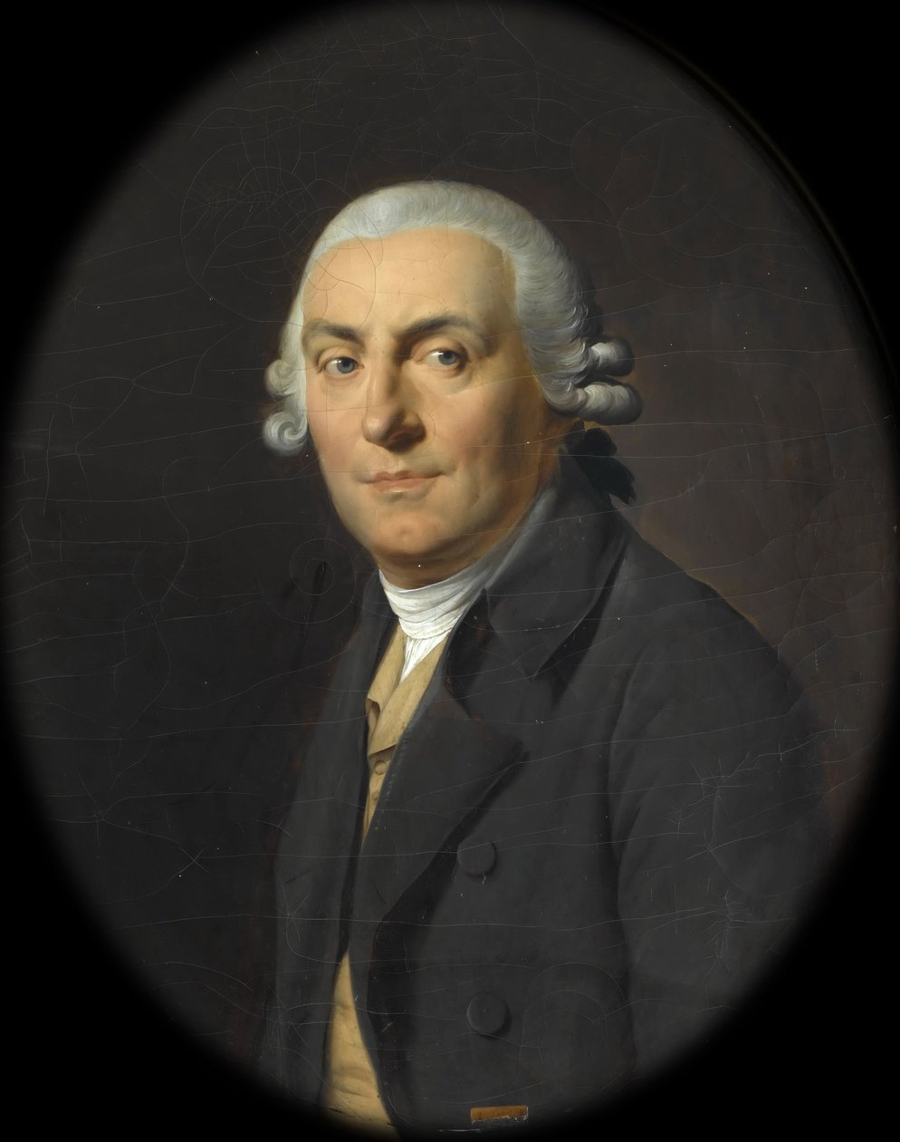 Portrét Jean-Francois Marmontel 1723-1799 od Louis Leopold Boilly
